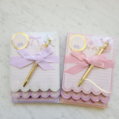 Note Pad With Pen