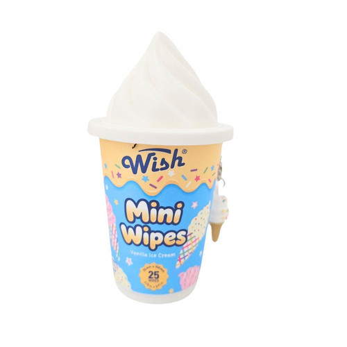 Mini Wipes Keychain