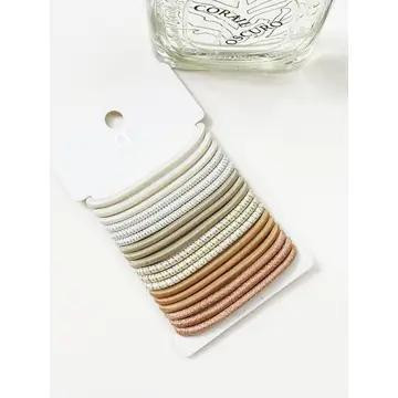Neutral Shade Hair Ties