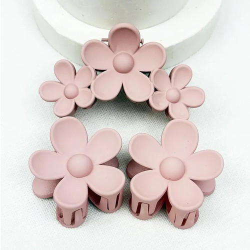 Flower Hair Claw Set