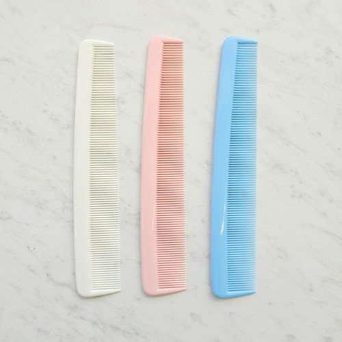 Assorted Fine Teeth Comb - 7"