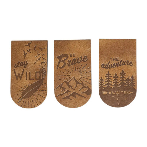 Leather Magnetic Page Markers