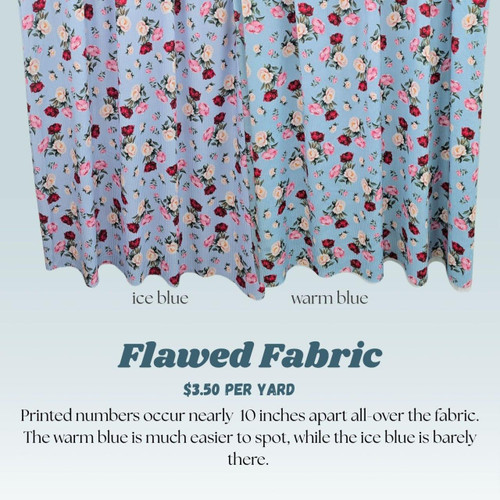 Peony Pink Warm Blue Poly Rib Knit Fabric (sold by half yards)