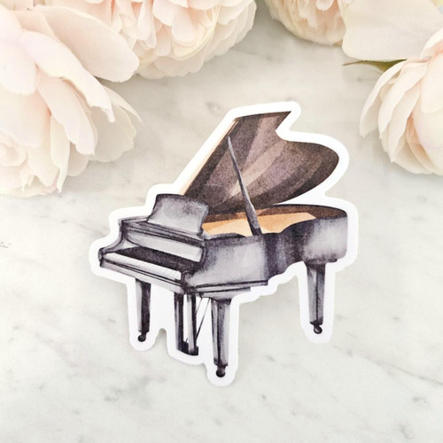 Piano Waterproof Sticker
