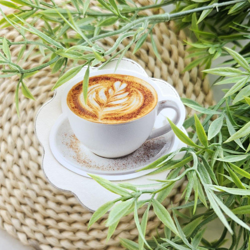 Hot Coffee Waterproof Sticker