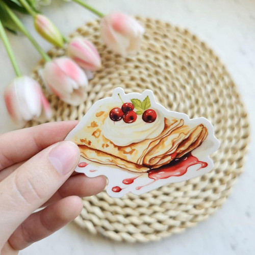 Crepe Waterproof Sticker