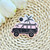 Tropical Jeep Waterproof Sticker