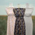 Braided Floral Black Liverpool Knit Fabric (sold by half yards)