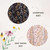 Braided Floral Knit Swiss Dot Fabric (sold by half yards)
