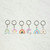 Acrylic Rainbow Keychain