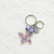 Flower & Butterfly Keychain