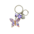 Flower & Butterfly Keychain