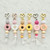 Silicone And Wood Daisy Keychain
