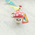 Mushroom Charm Keychain