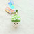 Mushroom Charm Keychain