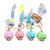Mushroom Charm Keychain