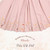 Wildflower Blush Border Poly Rib Knit Fabric (sold by half yards)