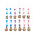 Highland Cow Collection Nippy Clip Beads