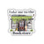 Bookstore Waterproof Sticker