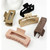 Embossed Rectangle Hair Claw Clips