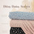 Fall Tiny B Round Poly Swiss Dot Fabric (sold by half yards)