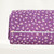 Ditsy Daisy Purple Round Poly Swiss Dot Fabric (sold by half yards)
