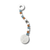 Teal Oreo Single String Beads