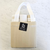 3 pc. Tan/White Towel w/Bag