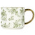 Green Delft Coffee Mug