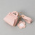 Faux Mini Bag Keychain