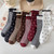 Plaid Dot Ruffle Crew Socks
