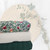 White Mini Poly Swiss Dot Stripes (sold by half yards)