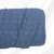 Medium Blue Poly Swiss Dot Fabric (sold by half yards)