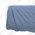 Denim Blue Knit Swiss Dot Fabric (sold by half yards)