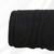 Black Poly Vintage Weave Fabric (sold by half yards)