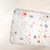 Beth's Exclusive Whispy Floral Shadowed on White Unbrushed Rib Knit (sold by half yards)