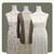 Beth's Exclusive Daisy the Highlander on White Single Brushed Poly (sold by half yards)