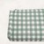 Green Plaid Variegated Rib Knit Fabric (sold by half yards)