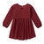 Red Ribbed Pointelle Dress
