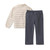 Cotton Polo Tee & Pants Set