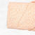 Creamsicle And White Ditsy Floral Poly Swiss Dot Fabric (sold by half yard)