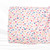White With Colorful Petite Butterflies Poly Swiss Dot Fabric (sold by half yard)