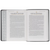 Black Faux Leather King James Study Bible with Thumb Index