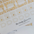 Cream Gold Foil Bible Tabs