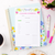 Cleaning Schedule Notepad