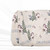 Beth's Exclusive Cream With Large Floral Clumps And Lines Knit Swiss Dot (sold by half yard)