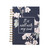 It Is Well Large Wirebound Journal in Navy