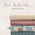 Pine Rose Garden Design Poly Cotton Crinkle Fabric (sold by half yards)