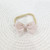 Pink Satin Ribbon Bow Head Band