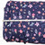 Beth's Exclusive Blue Lilac Watercolor Floral Knit Swiss Dot Fabric (sold by half yards)
